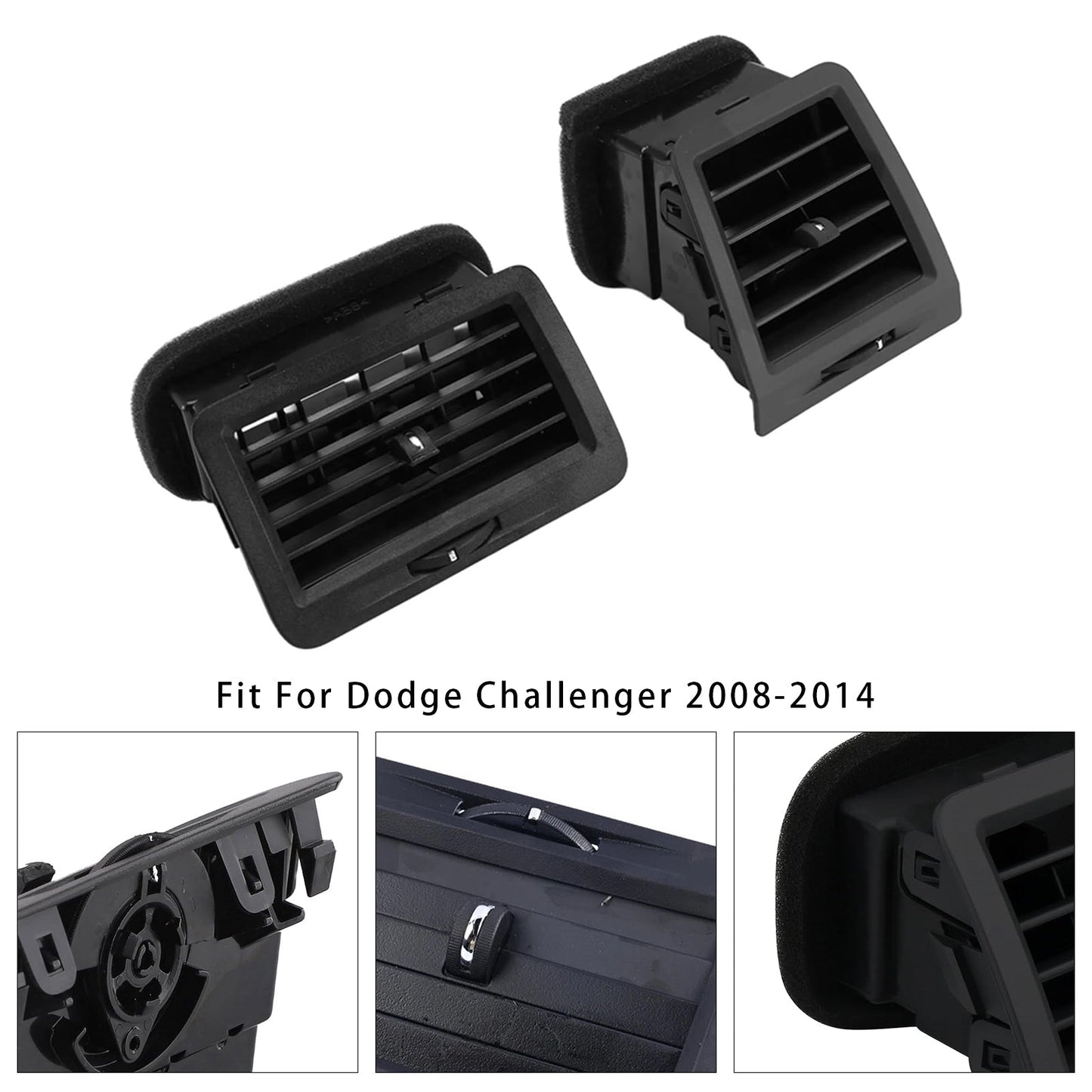 2008-2014 Dodge Challenger LH+RH Dashboard Air A/C Vent 1QL41XDVAA 1QL40XDVAA