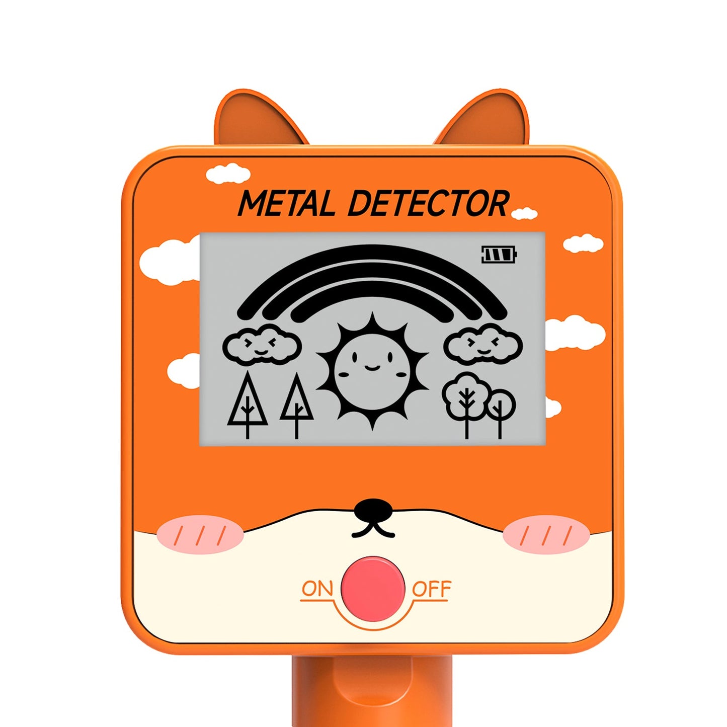 GT260 Kids Child Treasure Seeker Metal Detector Waterproof 6.3" Search Coil ORG