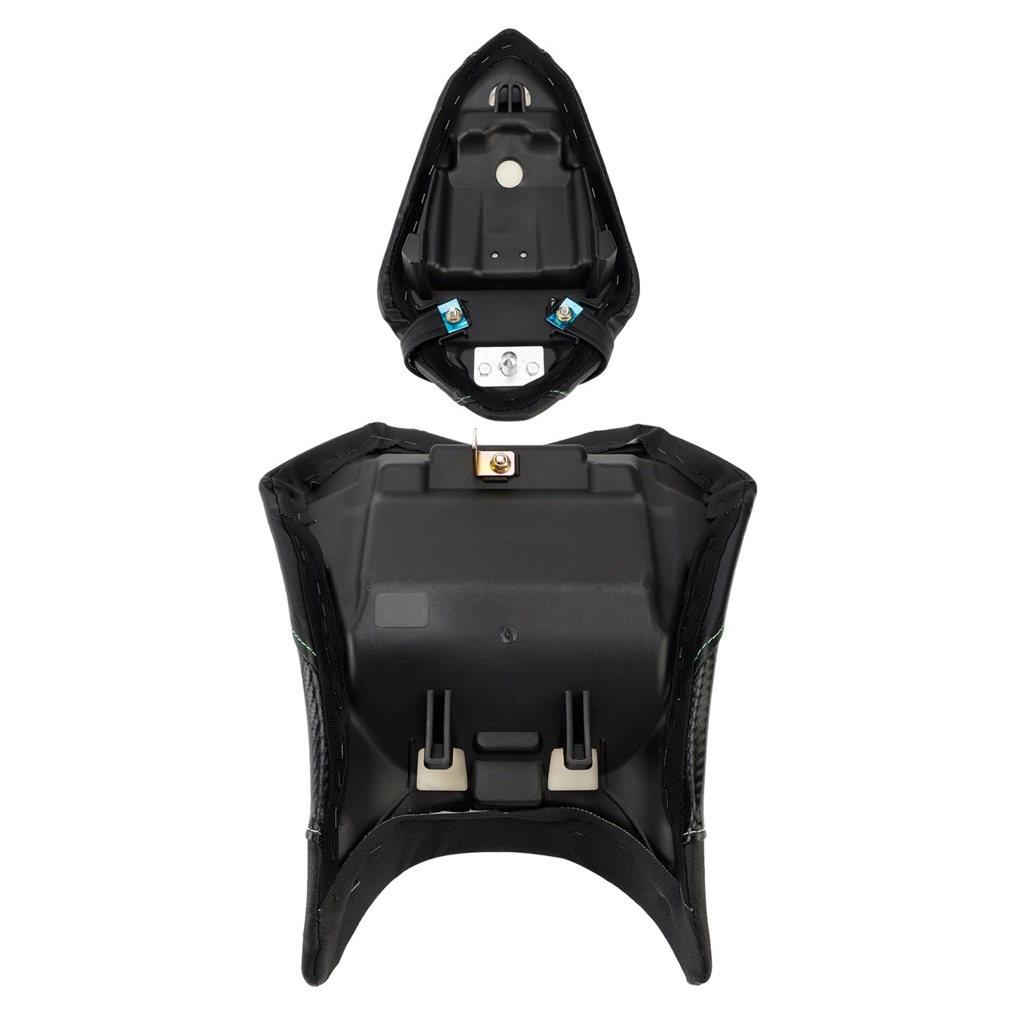 2024-2025 For Kawasaki Ninja 500 Z500 Front&Rear Raider Passenger Cushion Kit Black1
