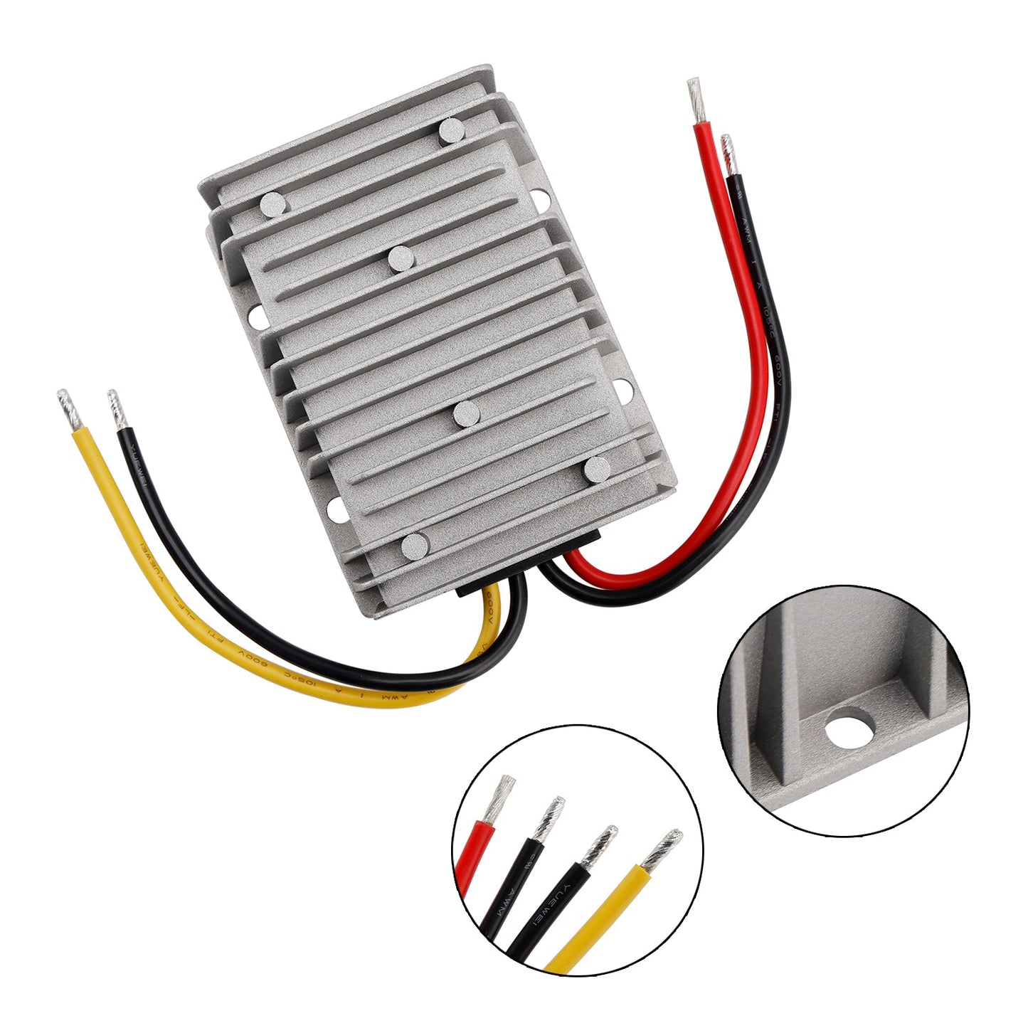 DC 9-36V Converter To DC 13.8V 25A Boost Buck Power Module Voltage Regulator