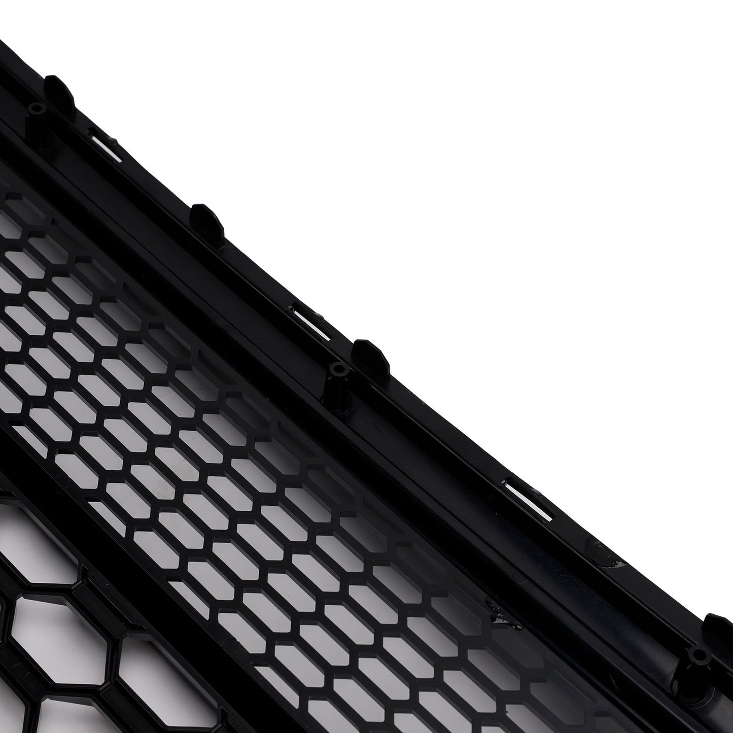 2016-2019 Audi Q7 SQ7 Gloss Black Front Bumper Radiator Vent Mesh Grill Grille 4M0853651F