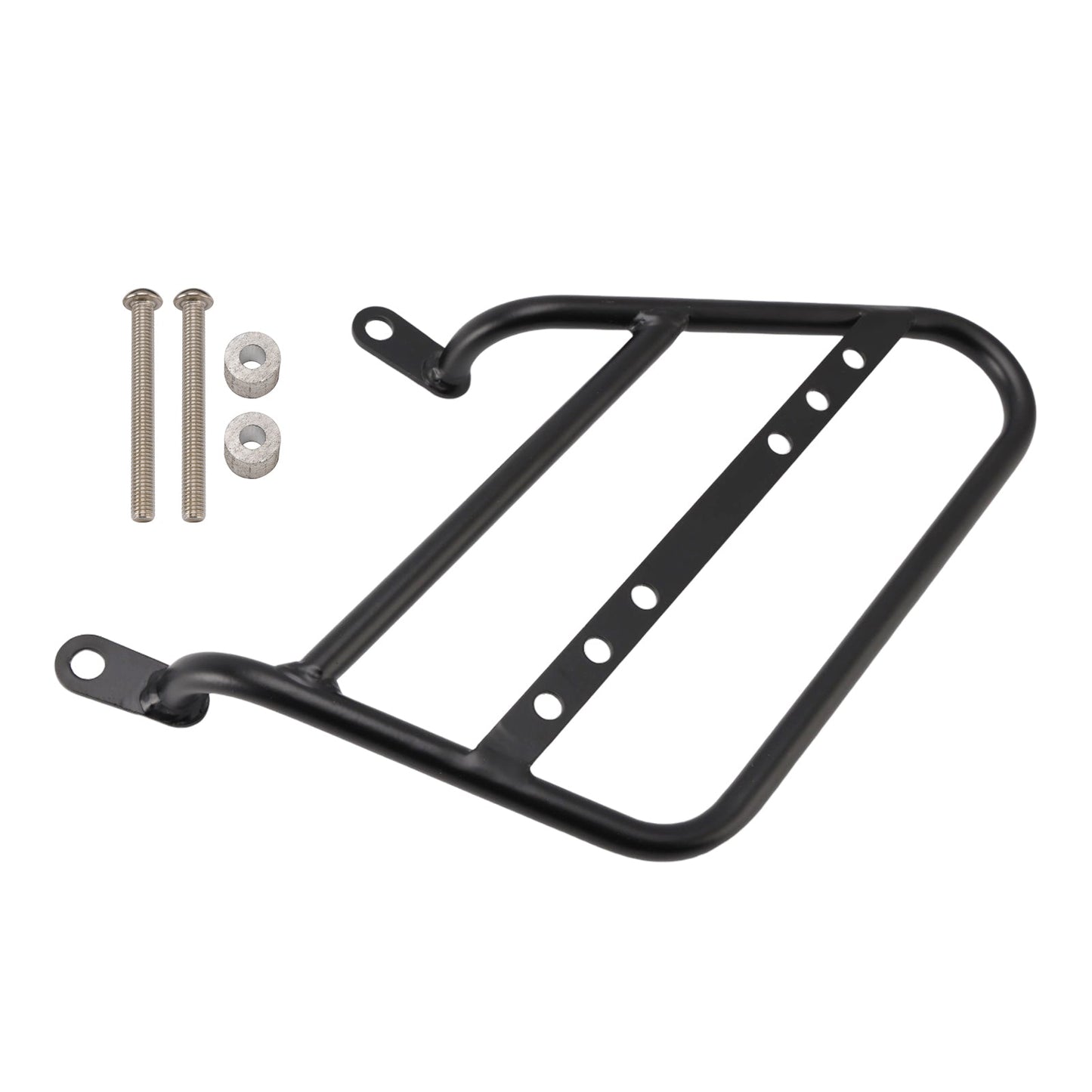 2021-2024 Roral Enfield Meteor 350 Luggage Rack Side Saddle Bag Mount Bracket Black