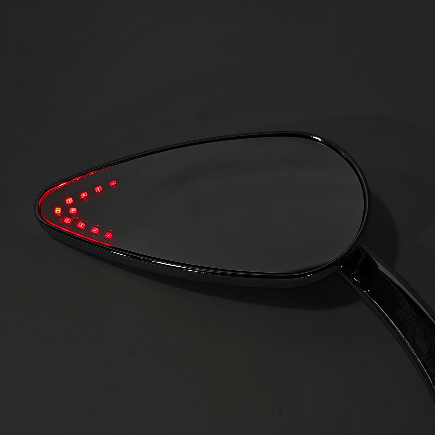 1990-2021 Electra Street Road Glide Chrome Custom LED Turn Signal Mirrors