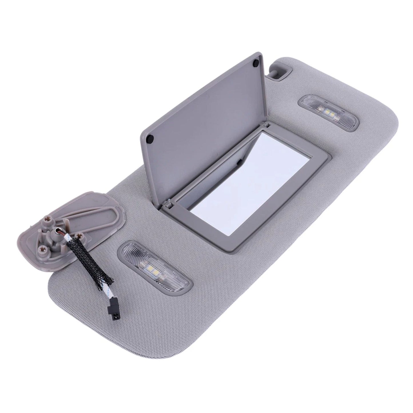 Gray Left Side Sun Visor 85220-F0100TTX For Hyundai Elantra 16-19