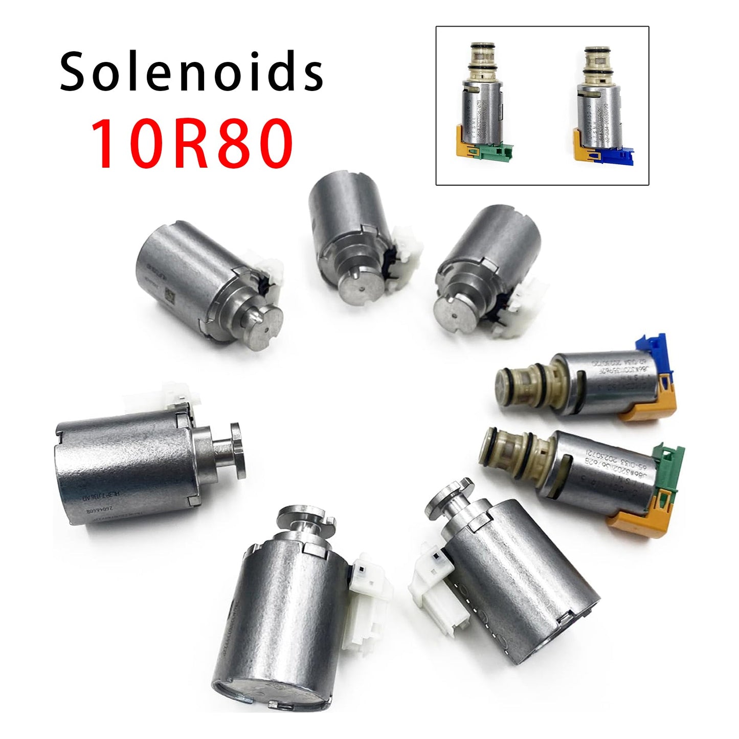 2018-current Ford Truck Endeavour L4 2.0 8PCS 10R80 Automatic Transmission Solenoid Kit