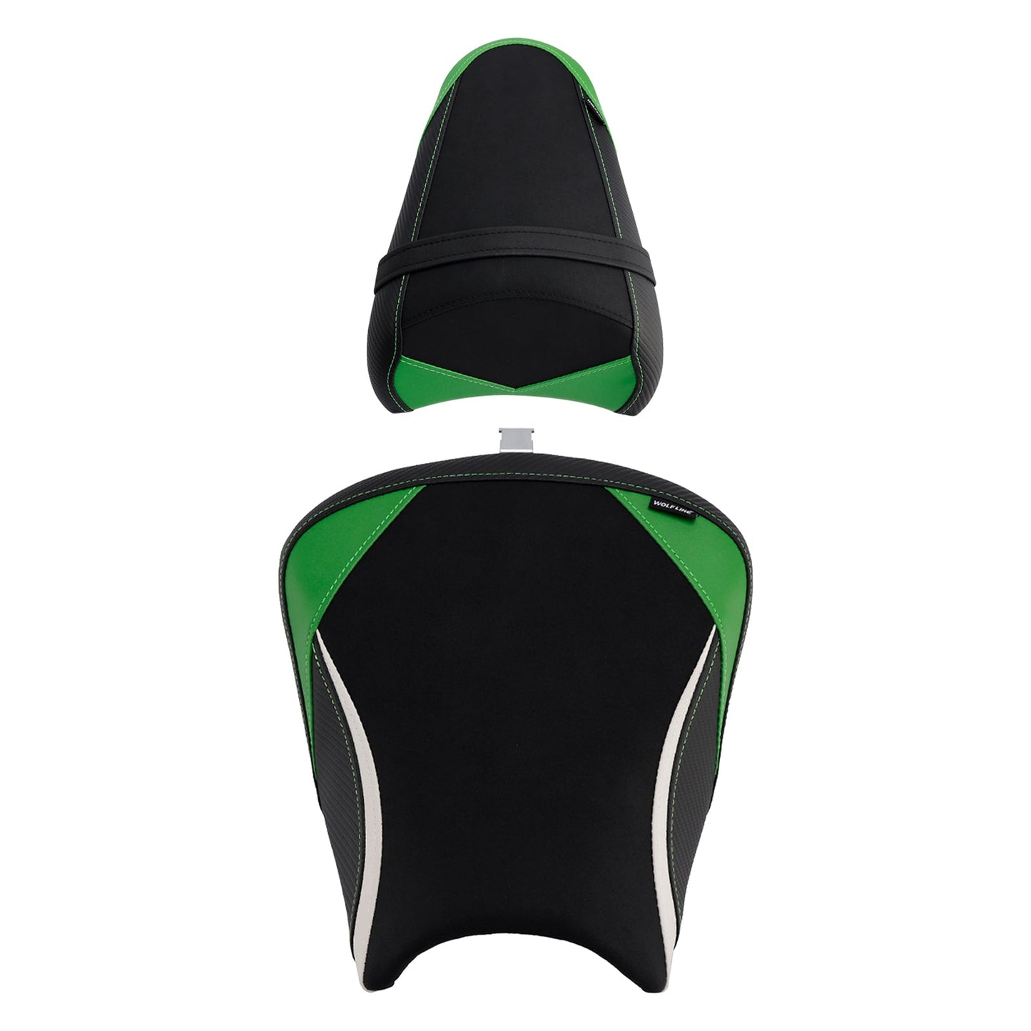 2017-2025 For Kawasaki Ninja 650 Z650 Driver&Passenger Seat Rear Cushion White