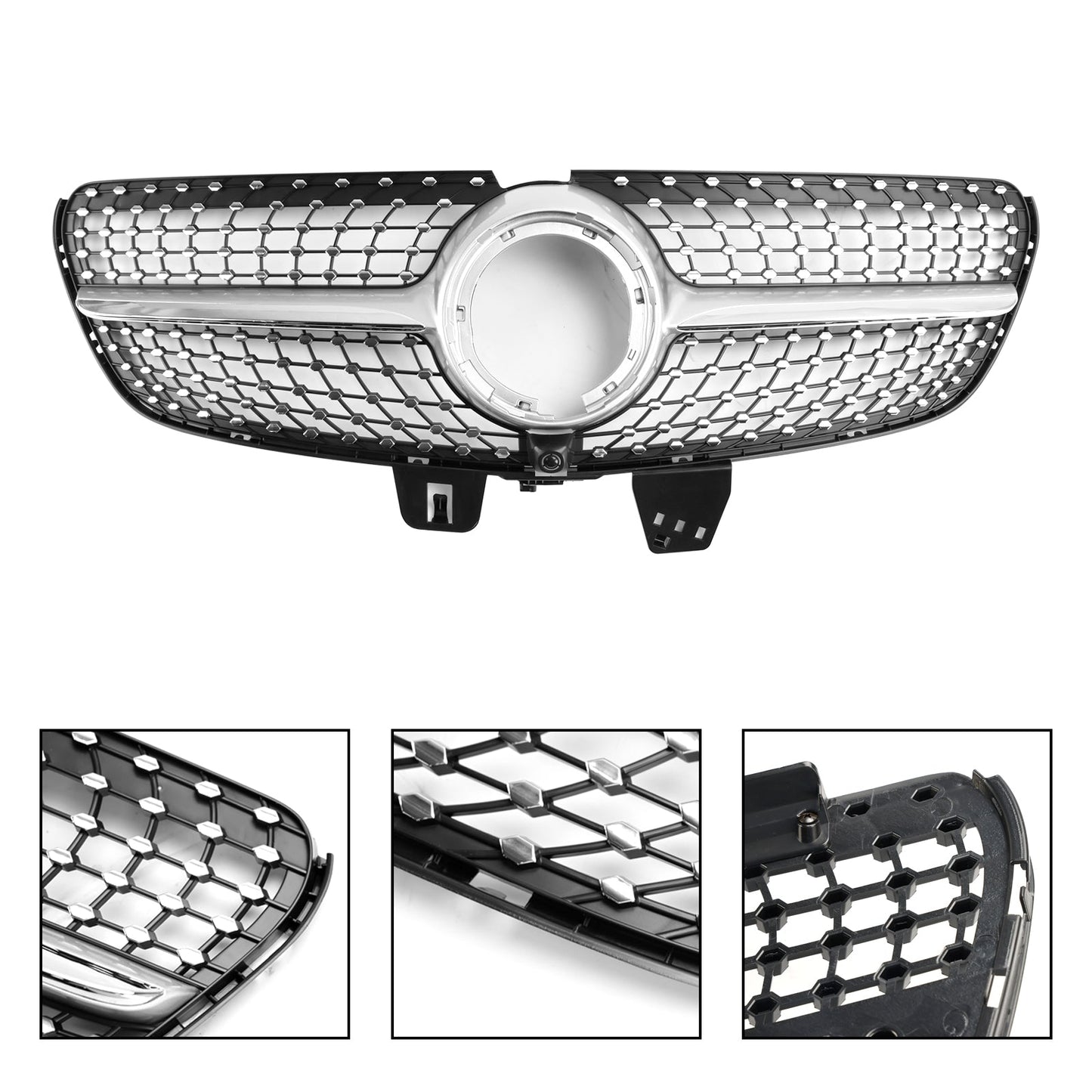 2020-2023 Mercedes Benz V Class W447 Diamond Front Upper Grill Grille