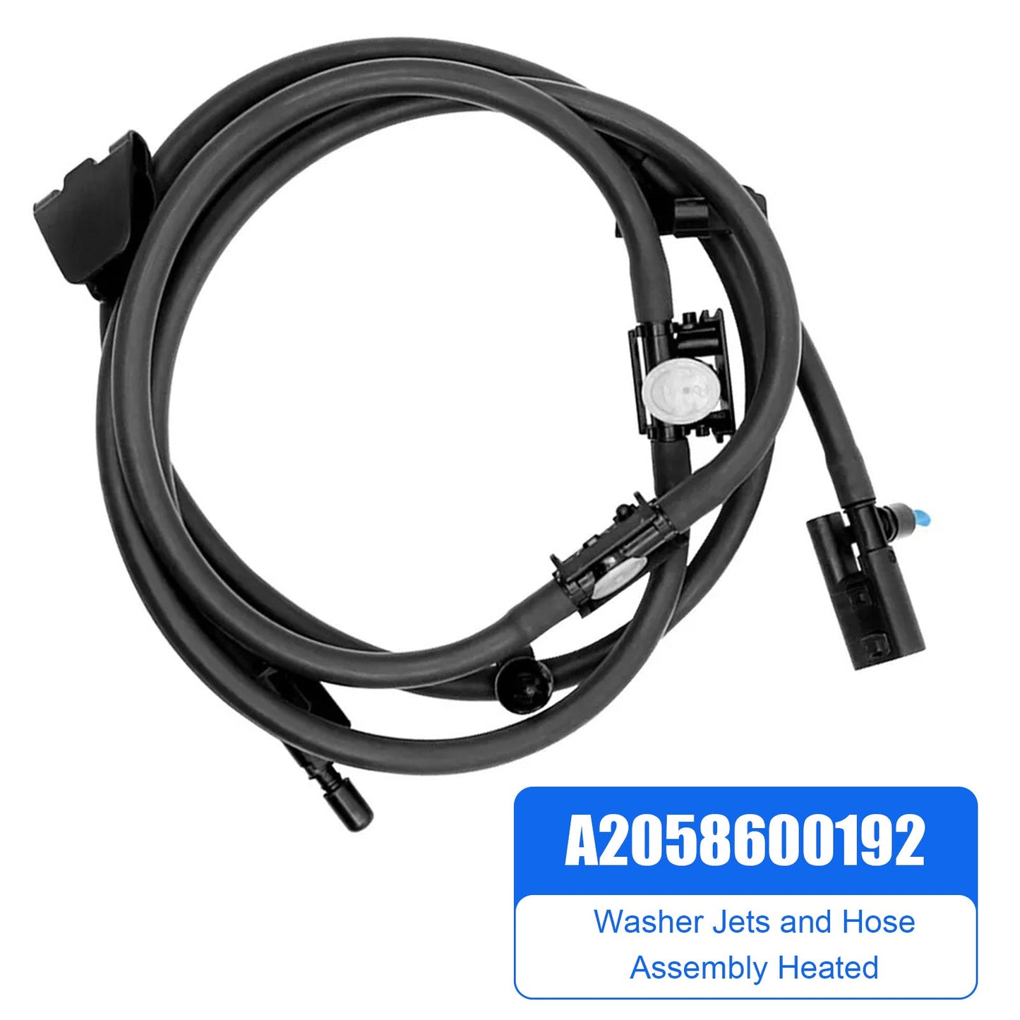 Mercedes-Benz W205 C-Class Washer Jets and Hose Assembly Heated A2058600192