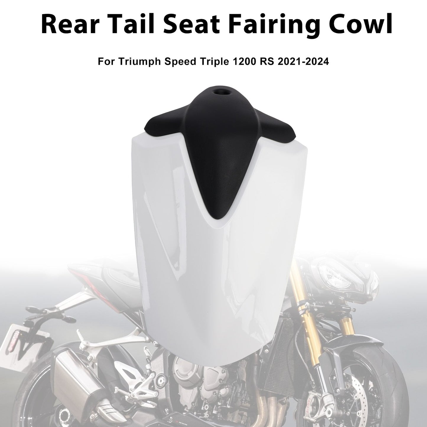 2021-2024 For Speed Triple 1200 RS Rear Tail Seat Fairing Cowl Cover