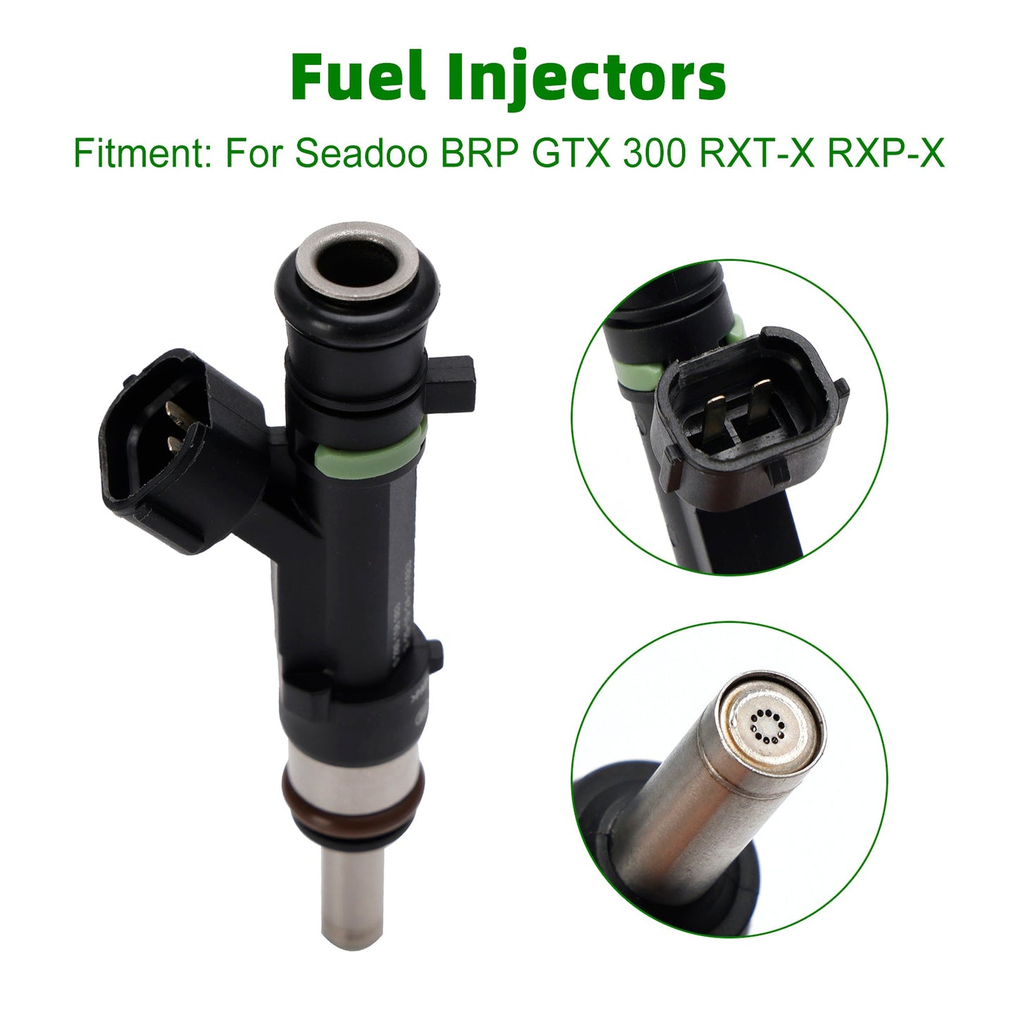 Sea Doo BRP GTX 300 RXT-X RXP-X 0280158383 Fuel Injectors 420874000