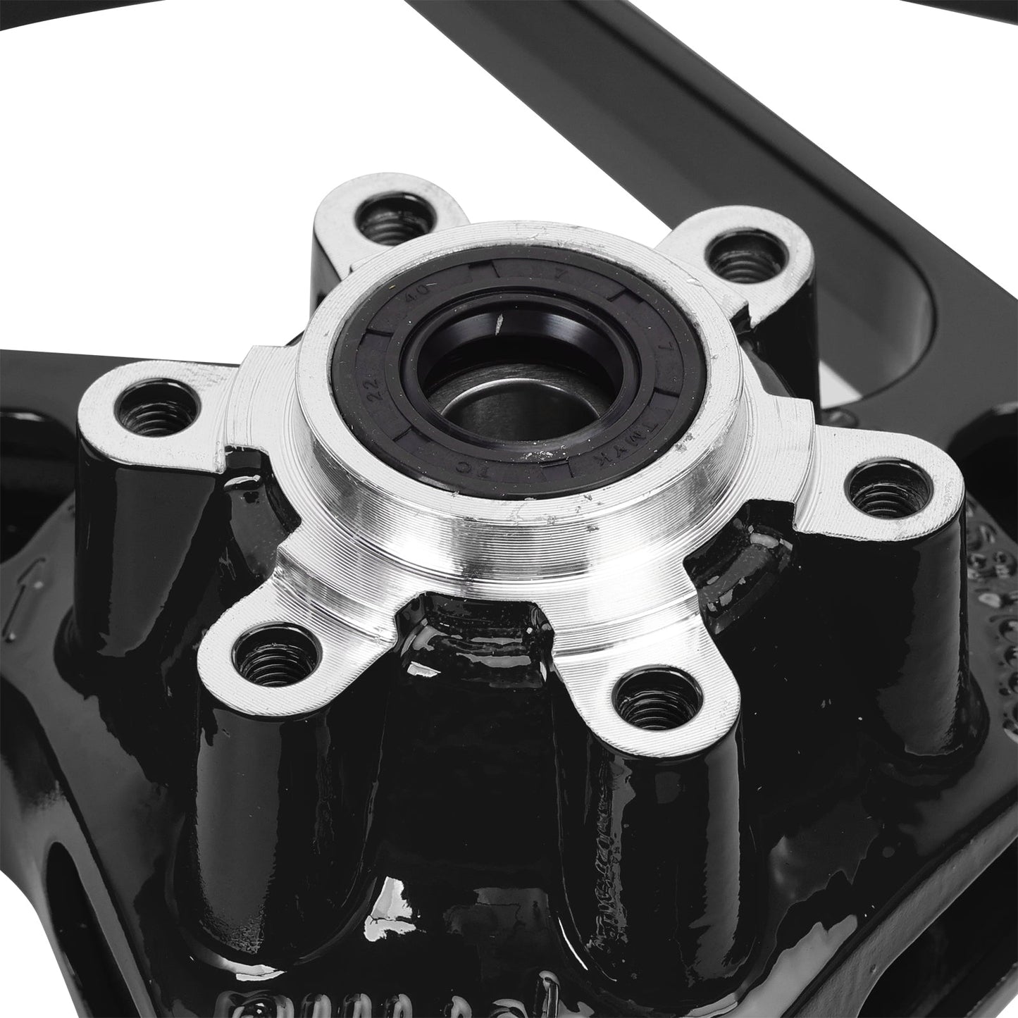 2023-2025 Aprilia RS660 Extrema 17X3.5" FRONT WHEEL RIM BLACK 2B005585