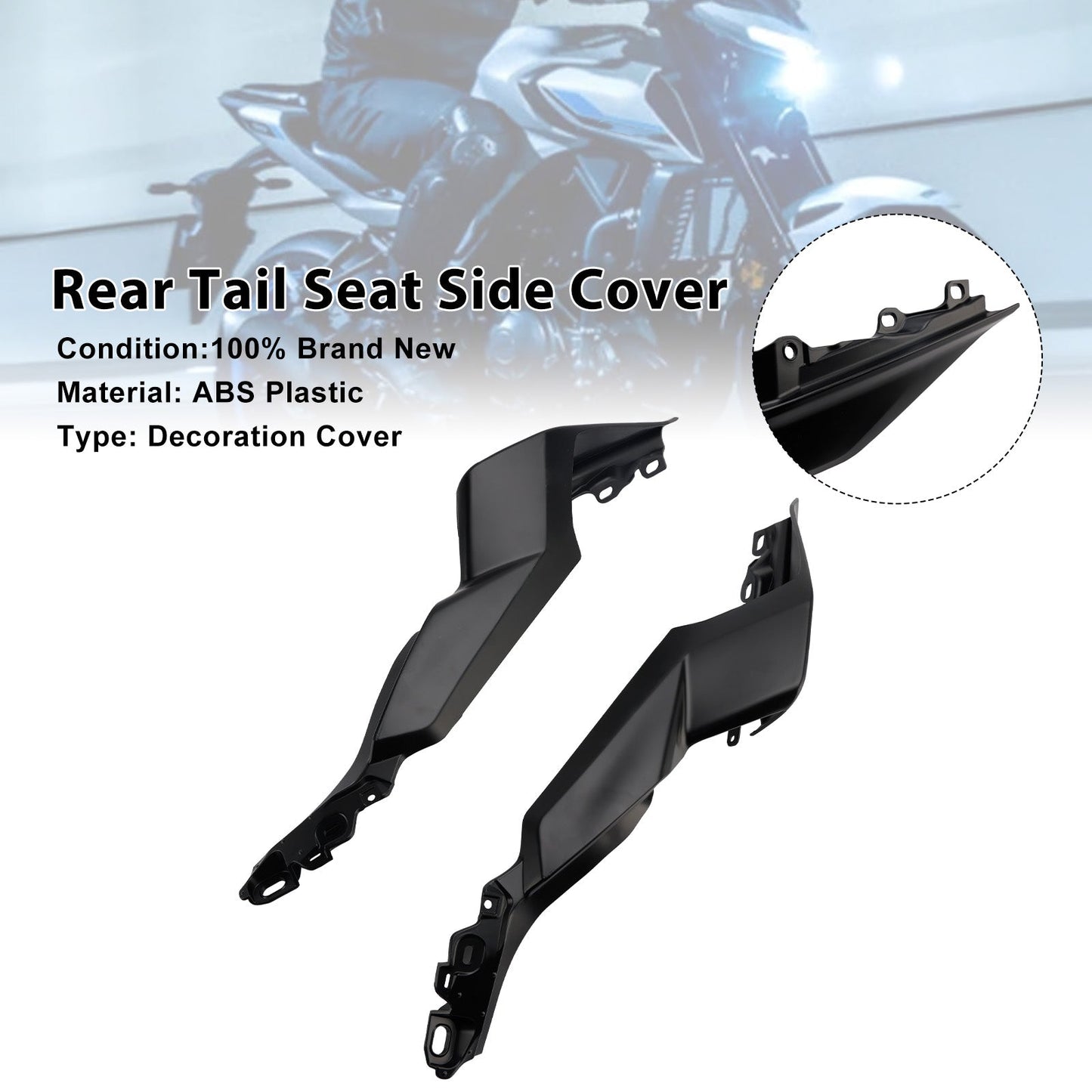 2025-2026 Yamaha YZF-R3 R25 MT-03 Rear Tail Seat Side Cover Fairing