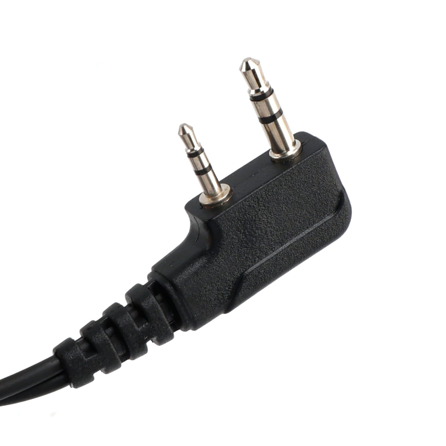 K-Head Telescopic Throat Vibration Mic Headset for TK-208 TK-220 TH-D7 TH-F6