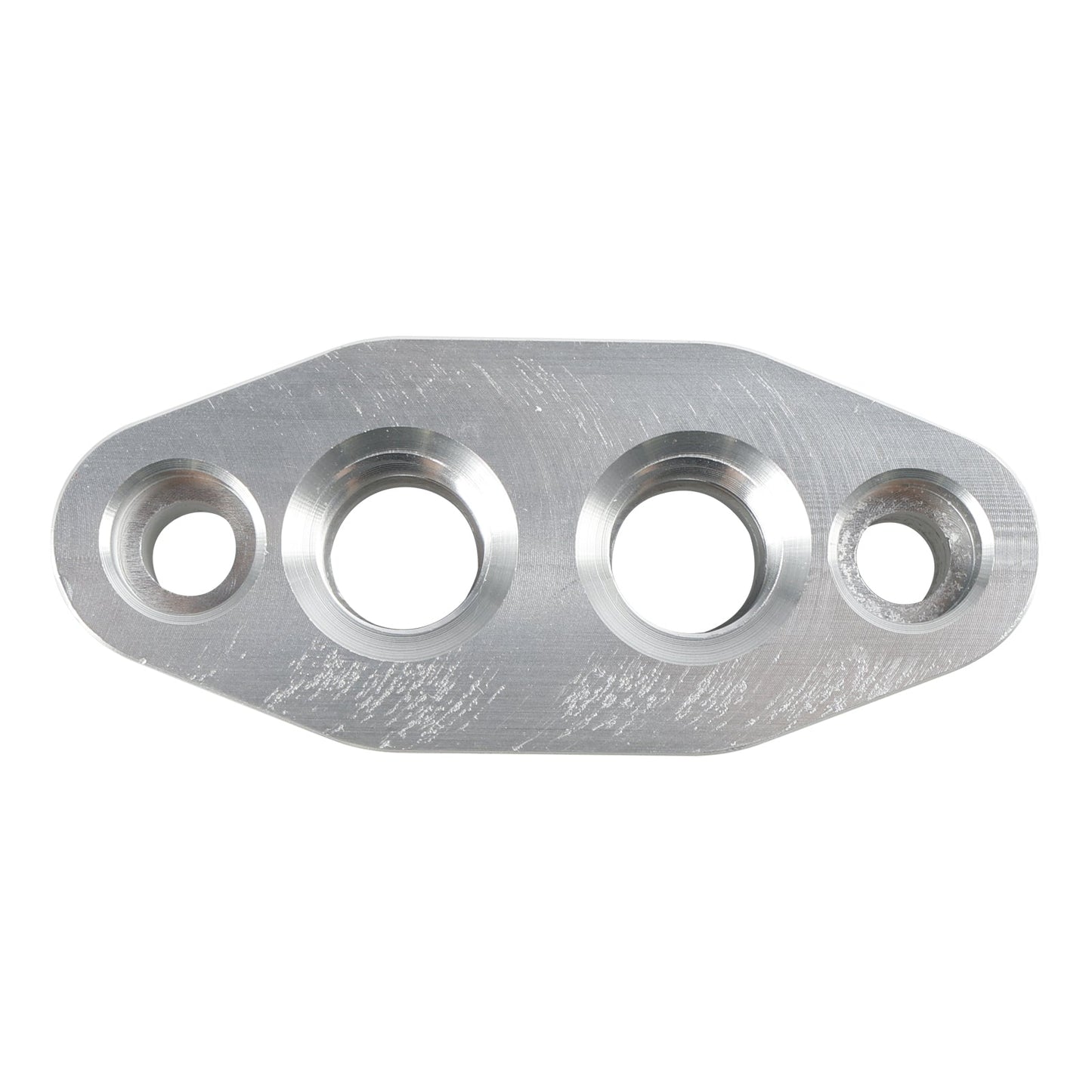2 Pack Oil Cooler Adapter -6AN ORB Oring In/Out Port Plate LS1 LSX LS3 LS LS2