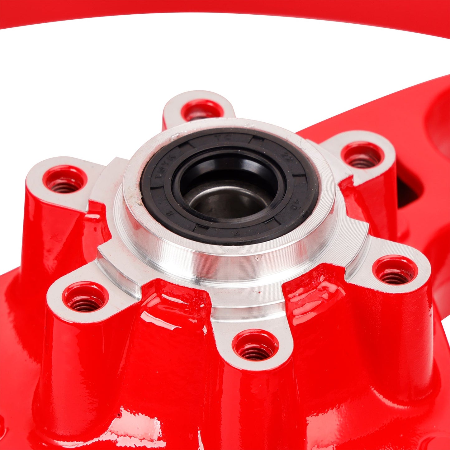 2021-2024 Aprilia Tuono 660 Front Wheel Rim 17 x 3.5" Red 2B005585