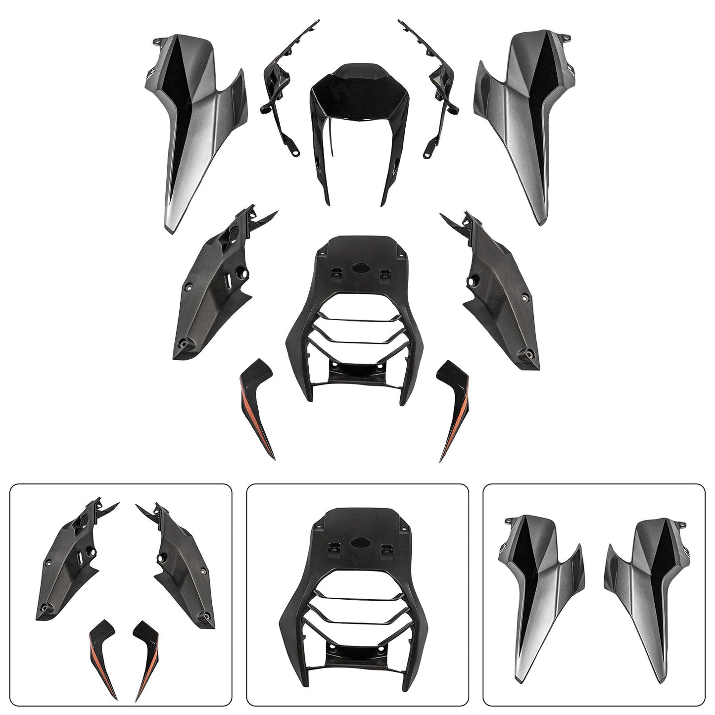 Injection Bodywork Fairing Kit for 390 DUKE 2017-2023