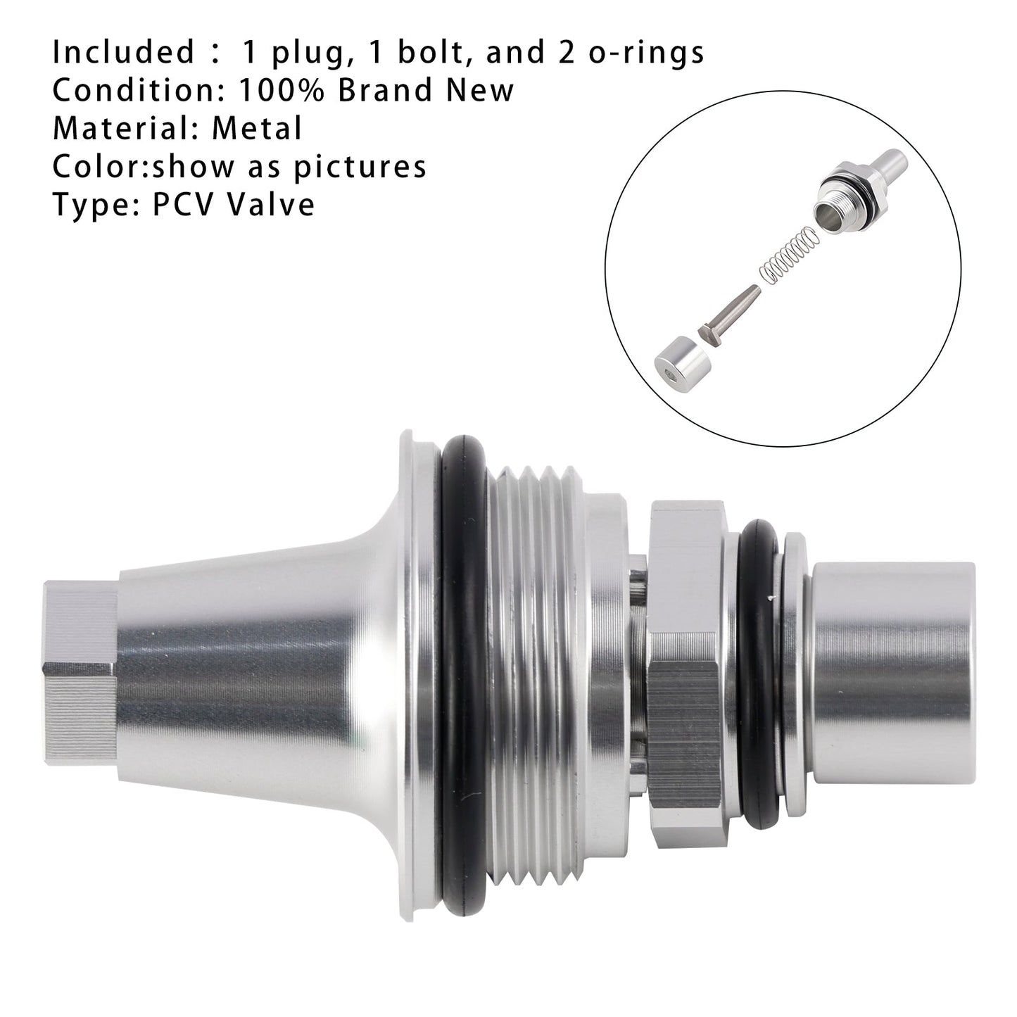 2009-2016 BMW Z4 (Rdstr) sDrive35i (3.0L, twin turbo) E89Upgraded Replacement N54 PCV Valve Set 11127565284