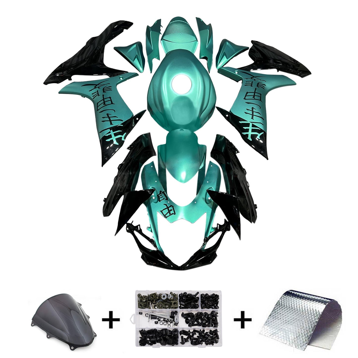 Injection Fairing Kit Bodywork Plastic ABS For Suzuki GSXR 600/750 2011-2025 K11