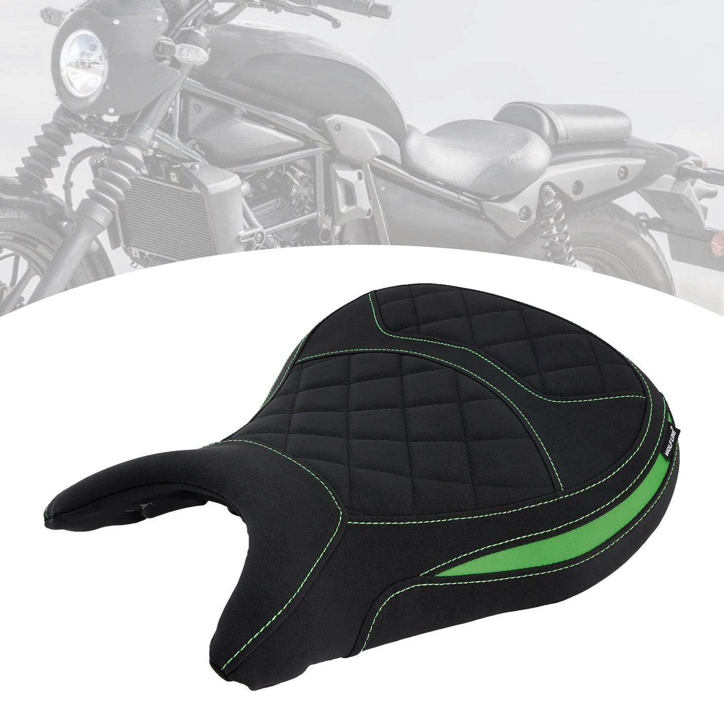 2024-2025 Kawasaki Eliminator 500 Lower Front Driver Raider Seat Pillion Black