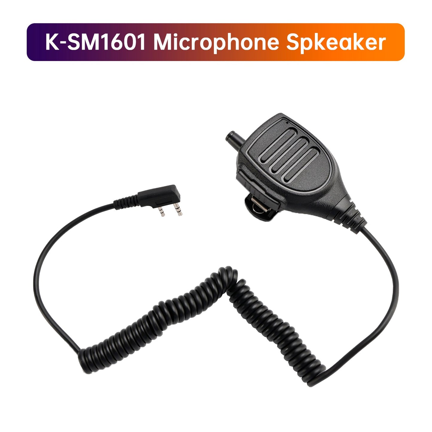 K-SM1601 Microphone Speaker For TK-220 TH-F6 RPV516A KG659 TG-2AT PX-666 UV-5RB