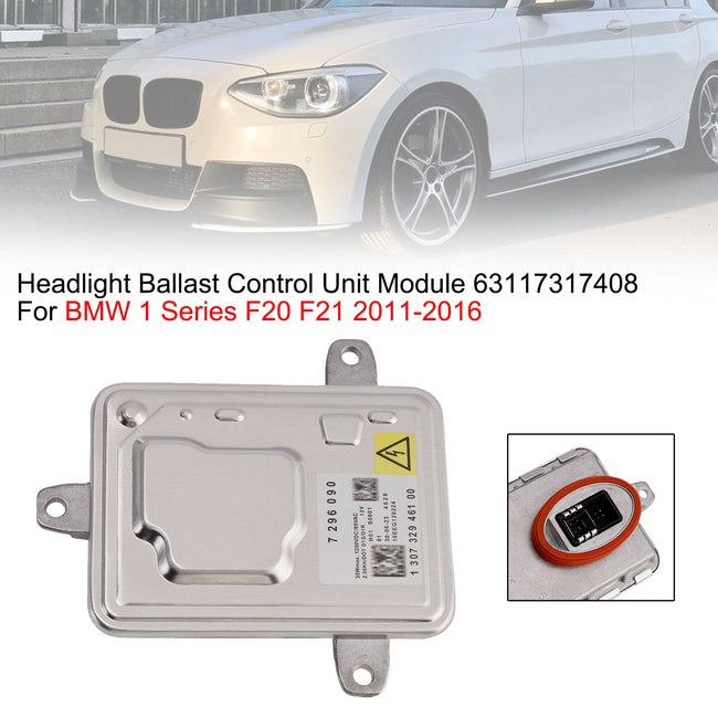 Headlight Ballast Control Unit Module 63117317408 For BMW 1 F20 F21 2011-2016