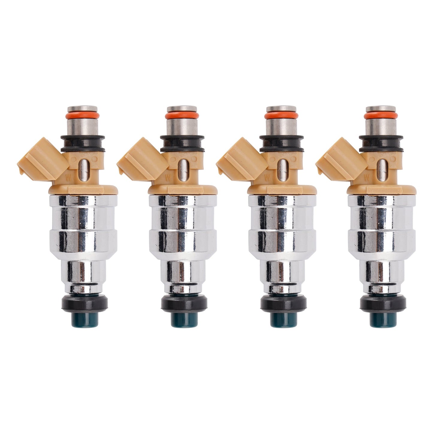 4Pcs Fuel Injector For Mazda 323 Miata Protege Ford Escort 1.8L 195500-2180