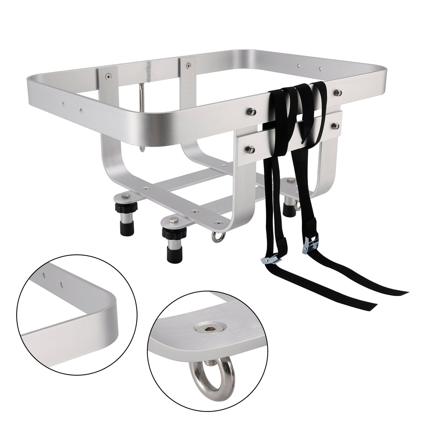 For Most UTV/ATV Models Cargo Rack Cooler Bracket Fuel Can Mounts