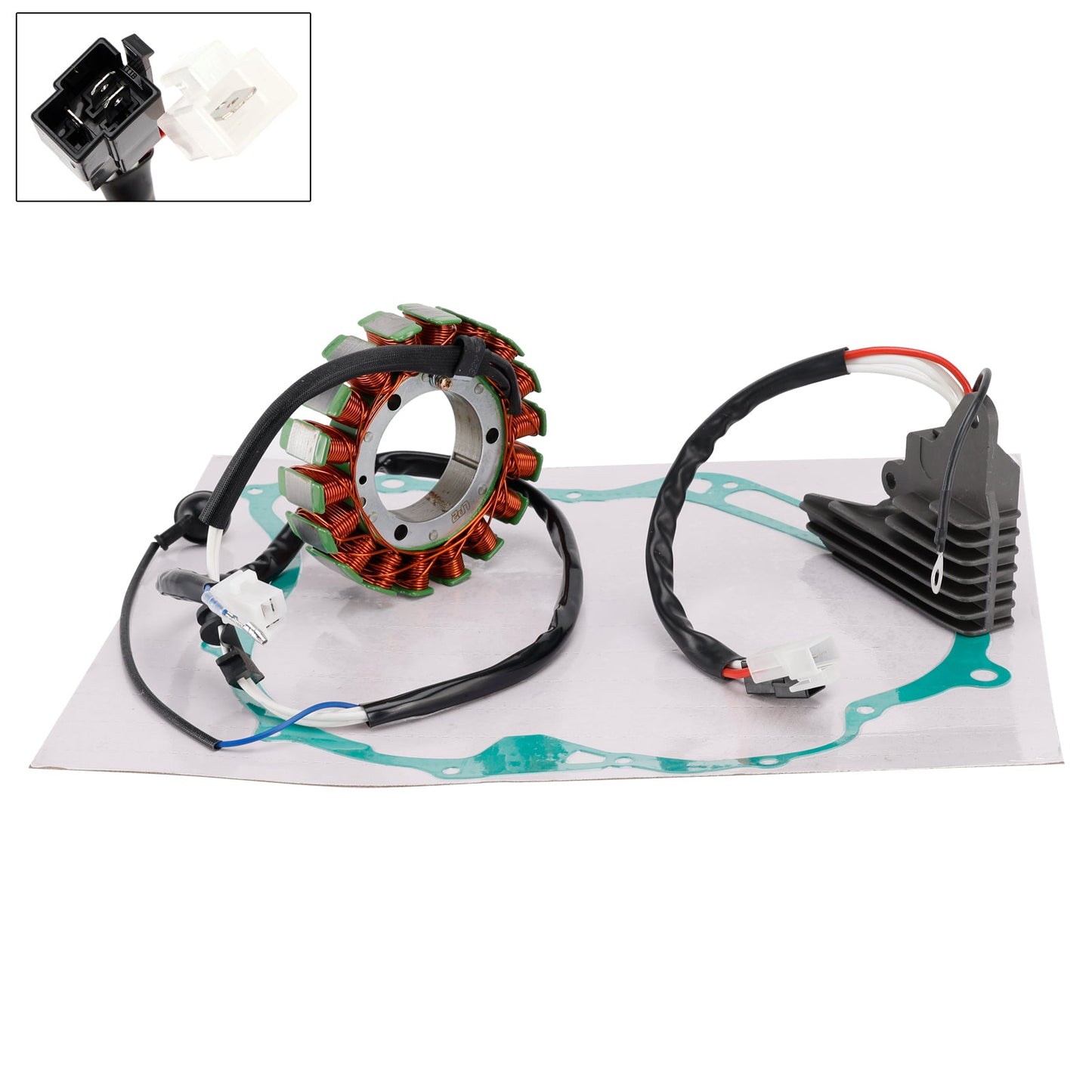 1997-1998 Yamaha XV750 Virago 750 Stator & Regulator Rectifier Gasket 1RM-81410-20 3EG-15451-00