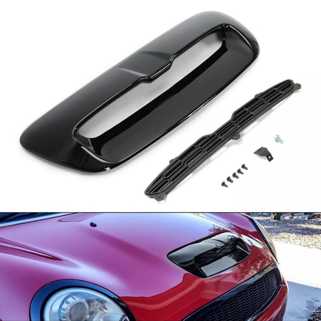 2007-2013 Mini Cooper S/JCW Hatchback (R56) Hood Grill Air Intake Vent Scoop 51132756095