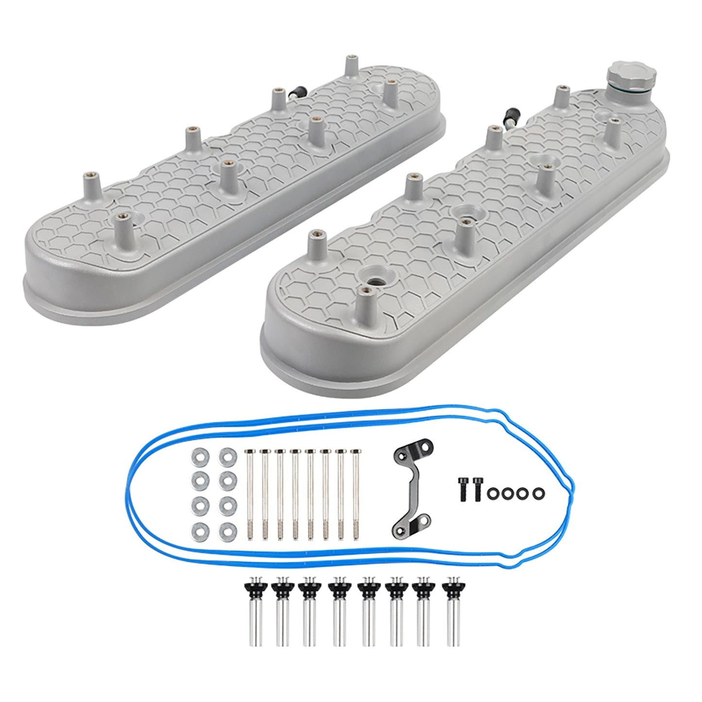 Valve Covers w/Coil Mounts For LS1/ LS2/ LS3/ LS6/ LS7 Similar Soils with 72mm