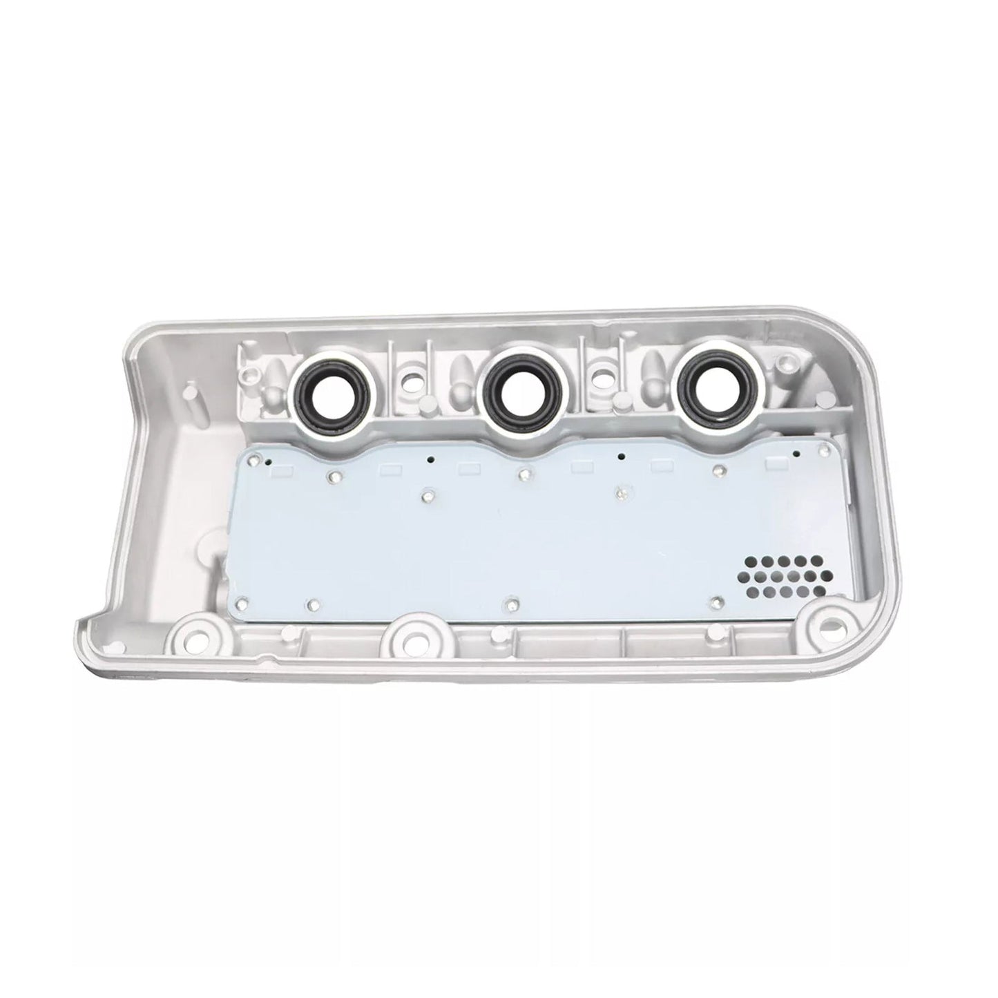 2PCS Front+Rear Engine Valve Cover For Honda Odyssey Pilot Ridgelin Accord 3.5L