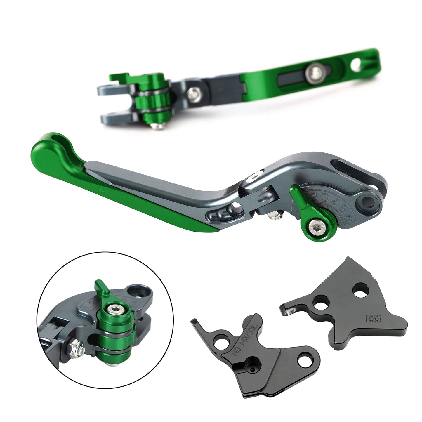 2005-2014 YAMAHA YBR125 Adjustable Clutch Brake Lever