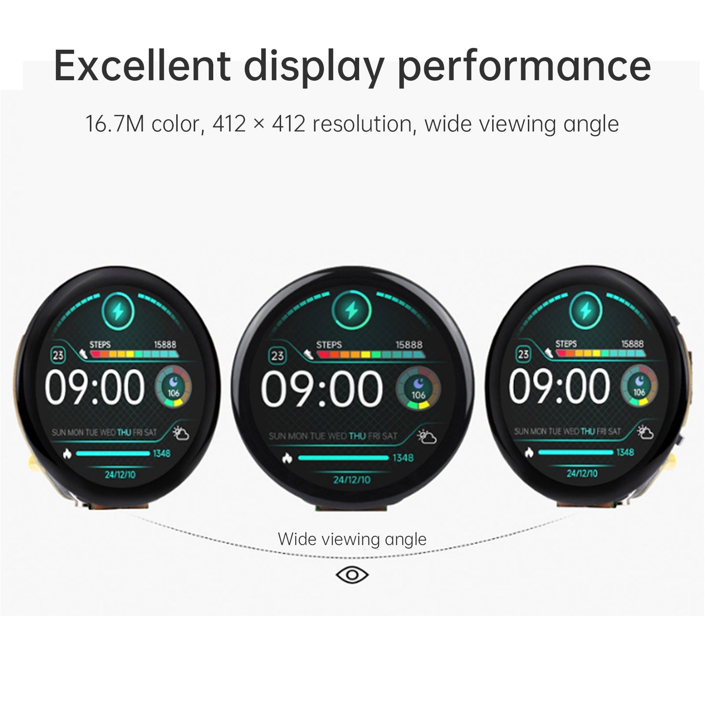 ESP32-S3 1.46-inch Circular Touch Screen Development Board Supports AI Xiaozhi