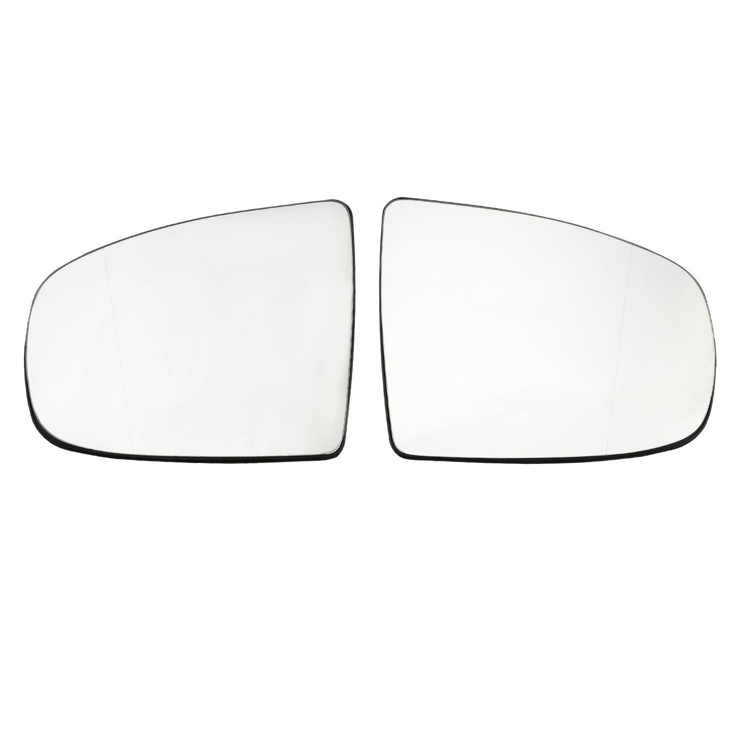 2007-2013 BMW X5 E70 E70 LCI 1 Pair Mirror Glass with Heated Wing 51167174981