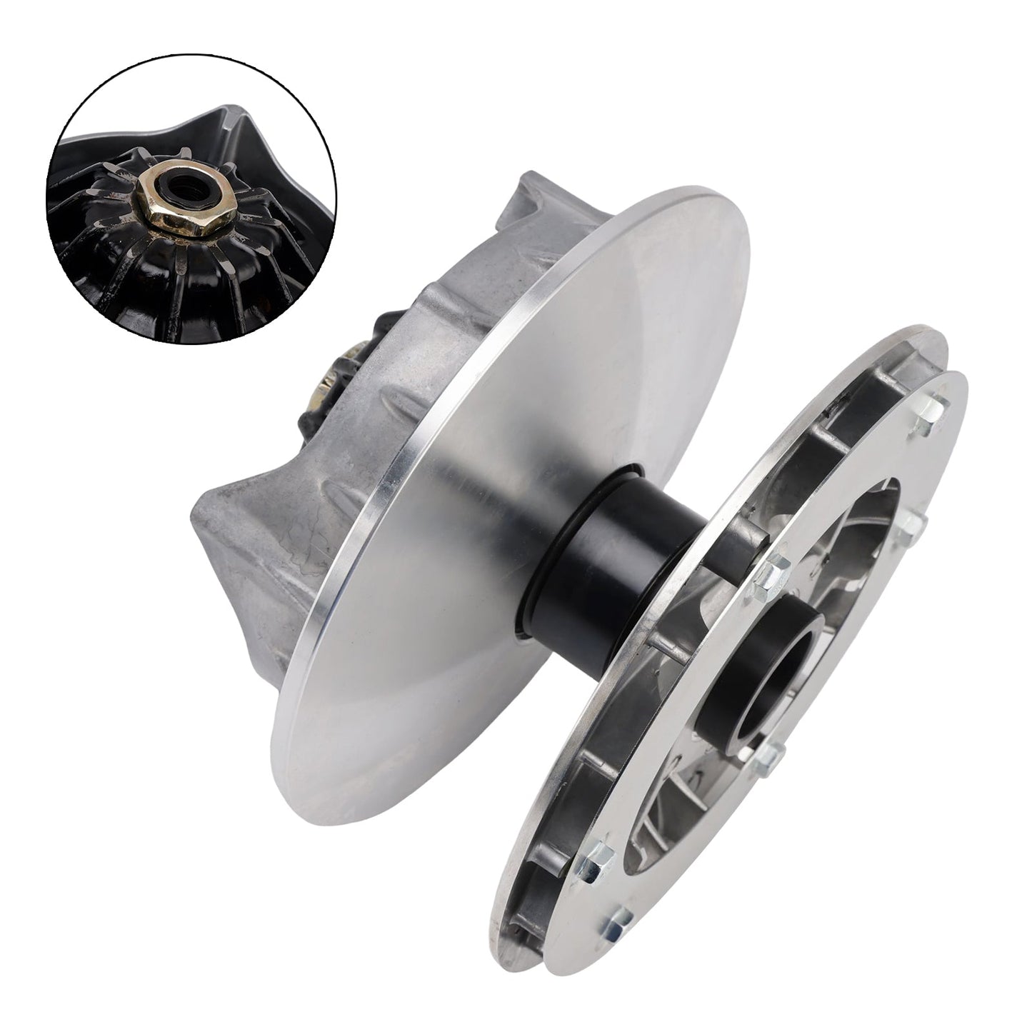 Rear Variator Secondary Driven Clutch Lu104071 For Segway At5 Atv Snarler At6 S