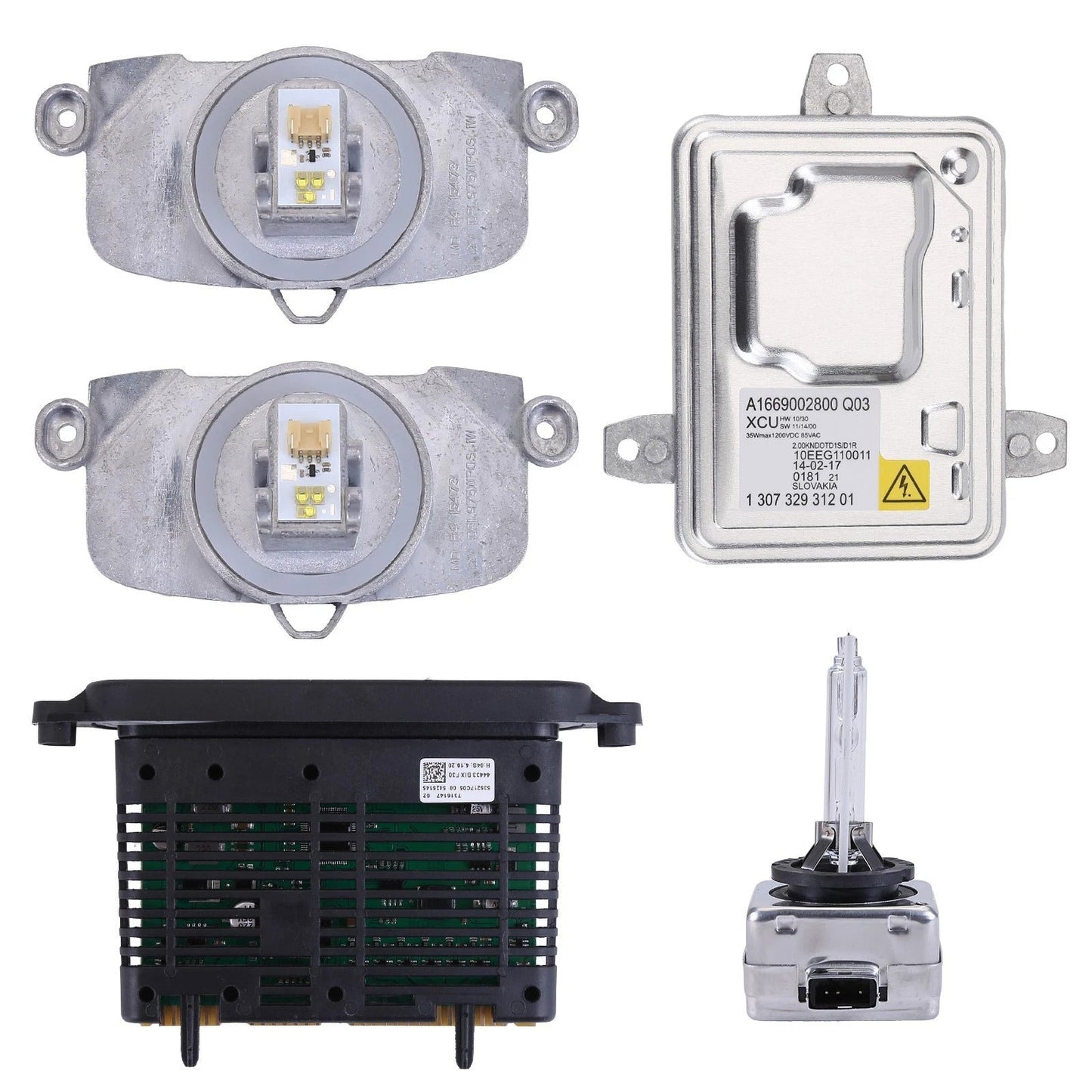 2012-2015 BMW 328i Adaptive Xenon Ballast Control Module Kit 63117398766 63117311243