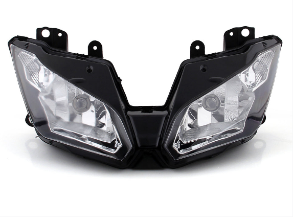 Motorcycle Headlight Head Light For Kawasaki Ninja 250R 300R Z750 Z800 Z1000 Generic