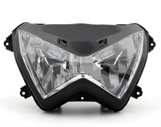 Motorcycle Headlight Head Light For Kawasaki Ninja 250R 300R Z750 Z800 Z1000 Generic