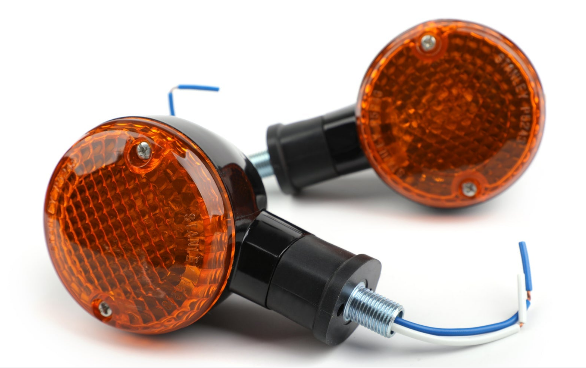 Turn Signal Bullet Lights Motor For Kawasaki Vulcan 800 Yamaha Road Star BlA