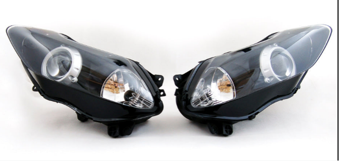 Motorcycle Headlight Assembly For Yamaha YZF 600 1000 R1 R6 YZF R1 YZF R6 Clear Generic