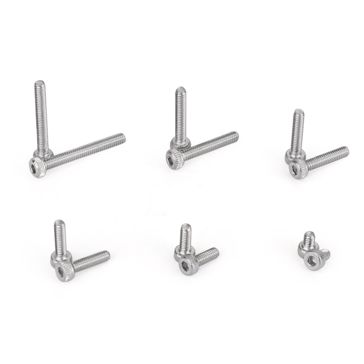 180pcs Stainless Steel Hex Socket Head Cap Screw M2 Qty Accessories Kit