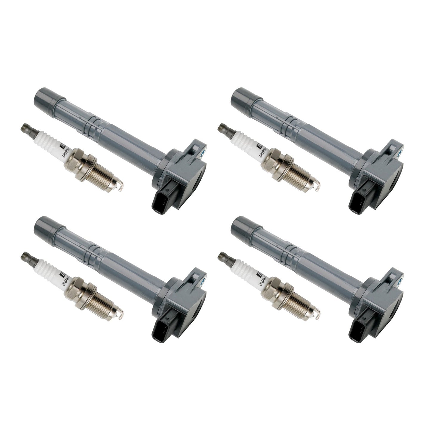 2006-2011 Acura CSX 2.0L l4 4X Ignition Coils+Spark Plugs UF311 Fedex Express