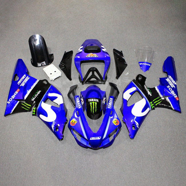 1998-1999 Yamaha YZF 1000 R1 Injection Fairing Kit Bodywork Plastic ABS#119