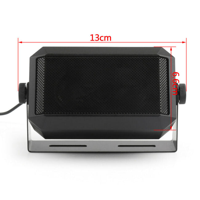 1PC 3.5mm Heavy Duty KES-3 External Speaker For Yaesu Kenwood Icom Car Radio