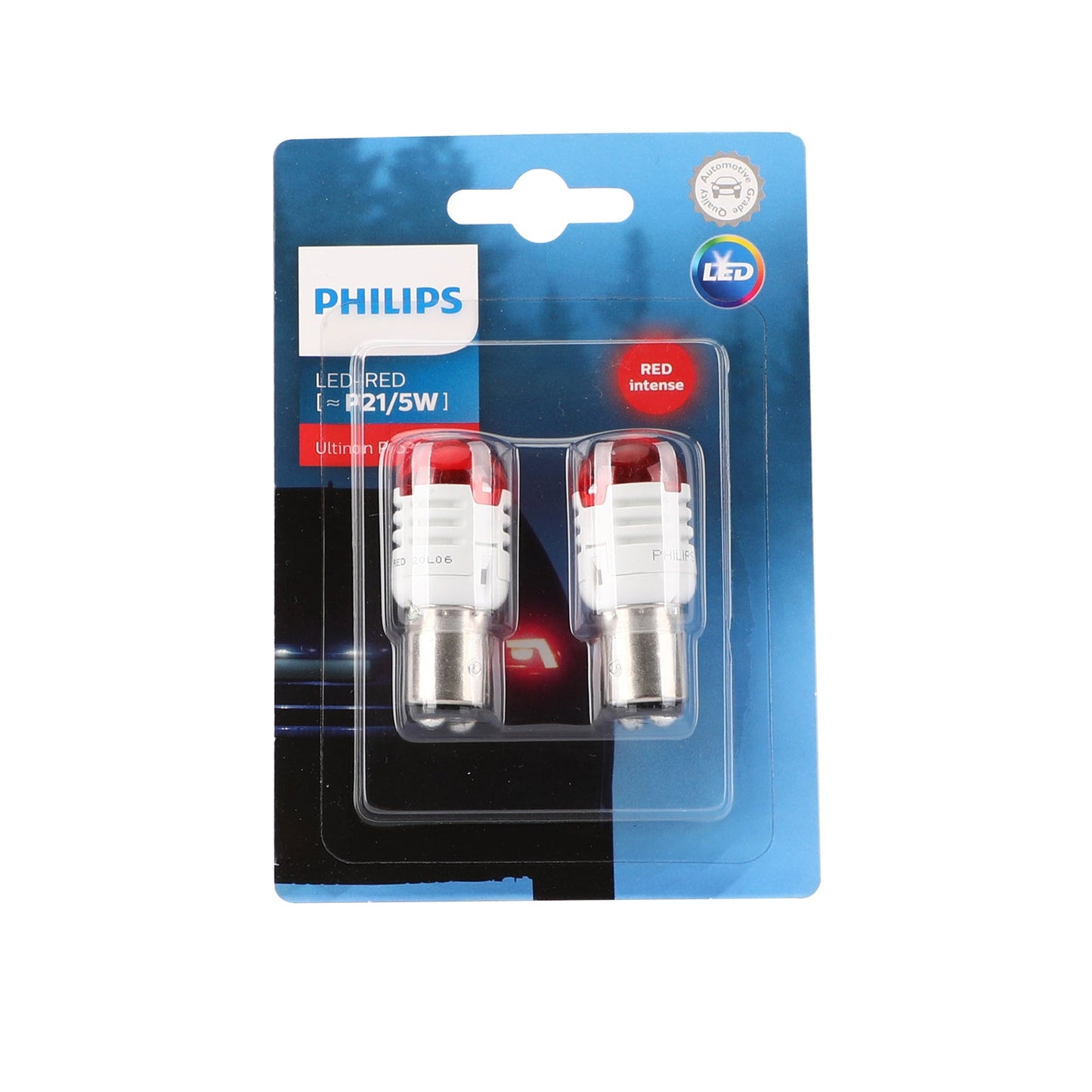 11499U30RB2 For Philips Ultinon Pro3000 LED-RED P21/5W