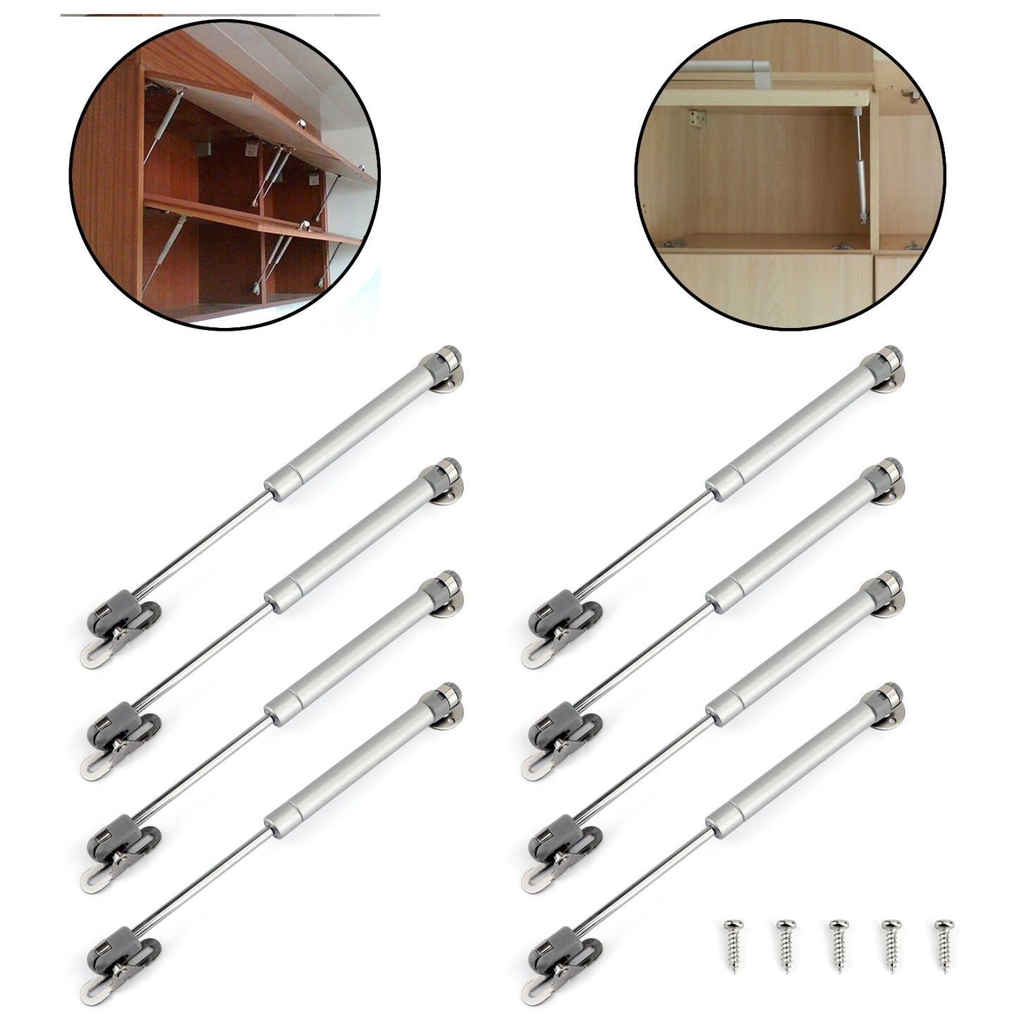 1X Kitchen Door Lift Pneumatic Hydraulic Gas Spring Lid Flap Stay Strut Support