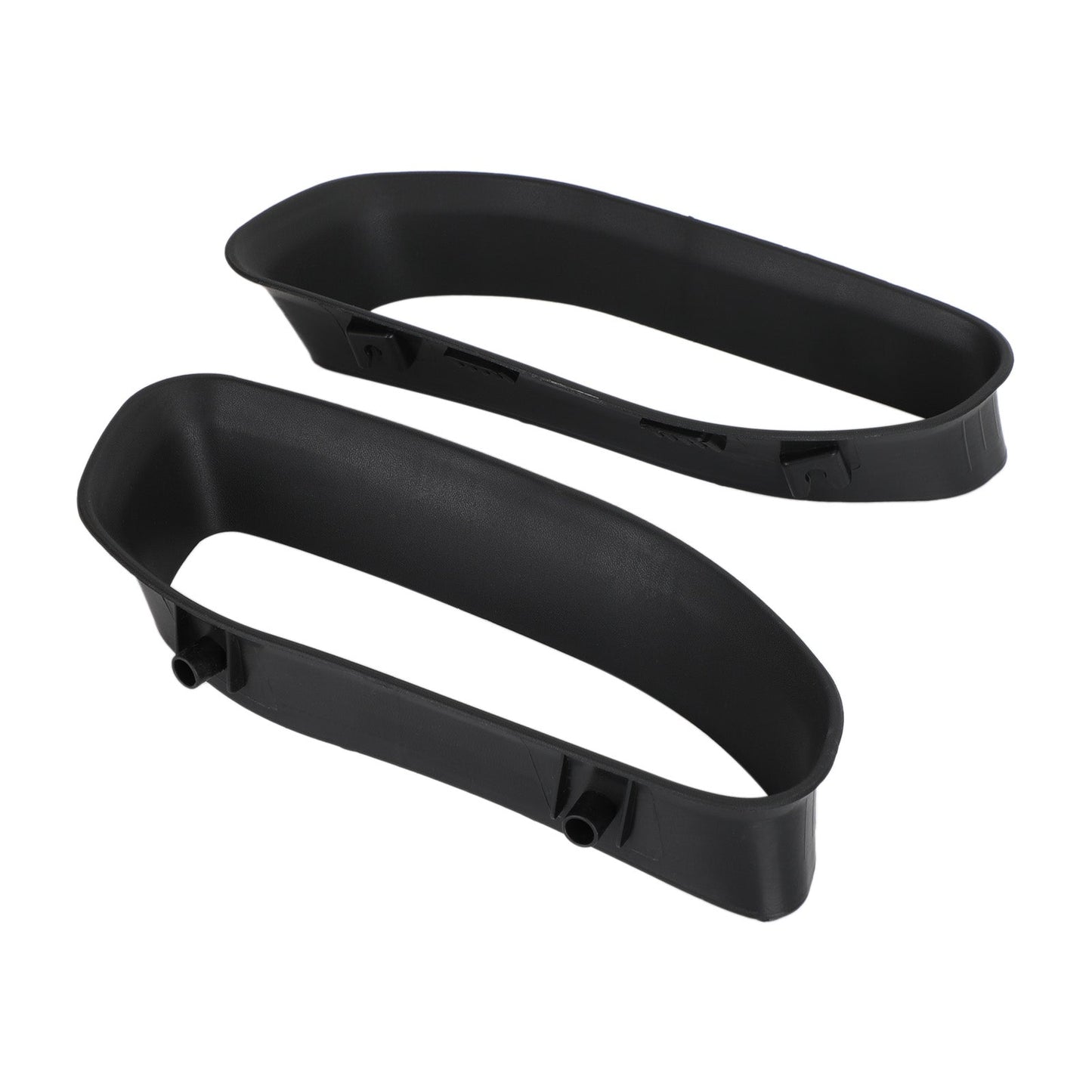 Front Black Tow Hooks Left & Right with Mopar 82215268AB for 2019 2020 Ram 1500