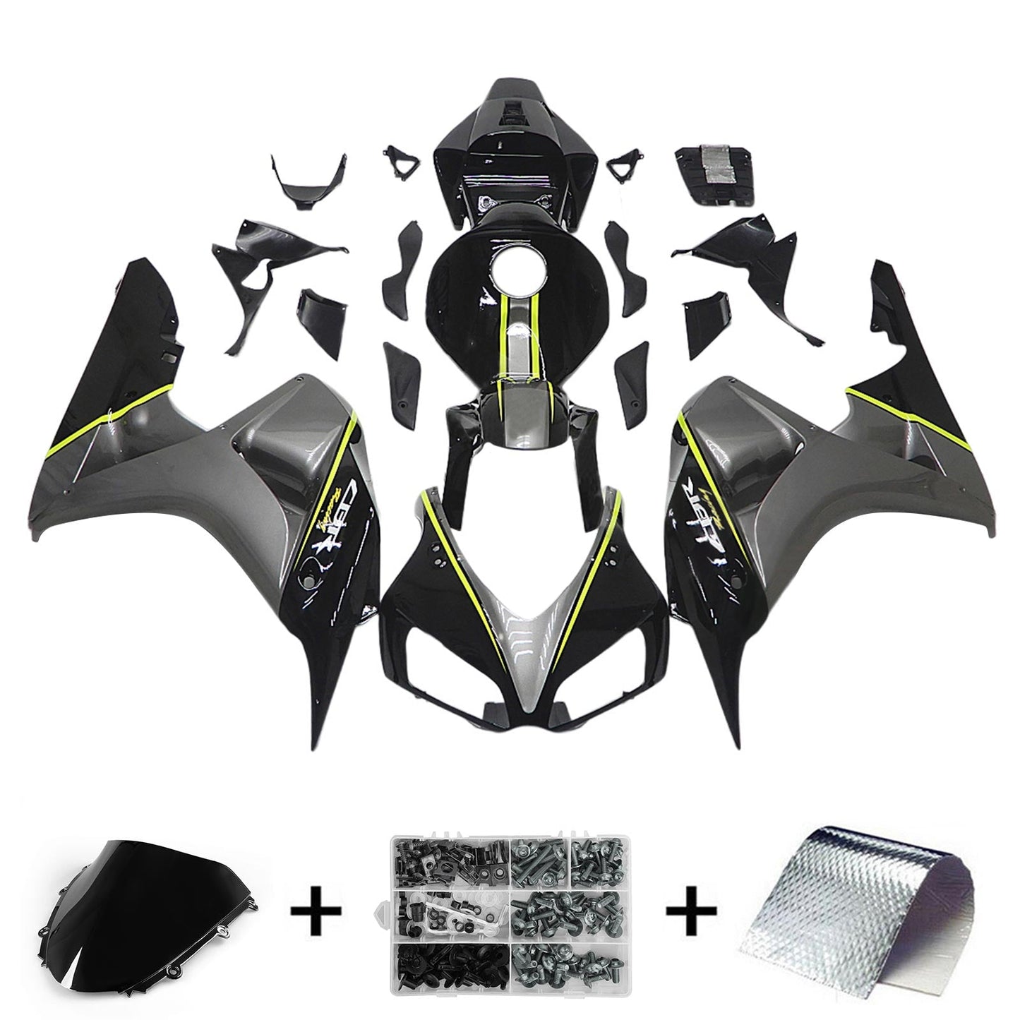 2006-2007 Honda CBR1000RR Fairing Kit Bodywork Plastic ABS