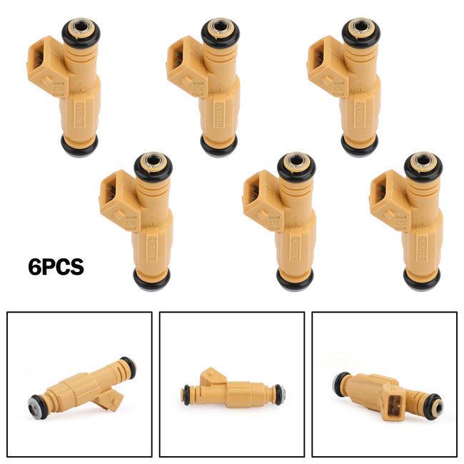 6PCS Fuel Injector 0280155746 Fit Volvo 960 S90 V90 2.9L I6 1996-1998 FJ583