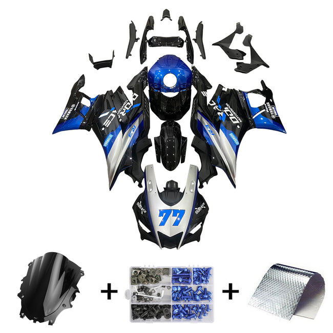 2019-2021 Yamaha YZF-R3 R25 Fairing Kit Bodywork Plastic ABS